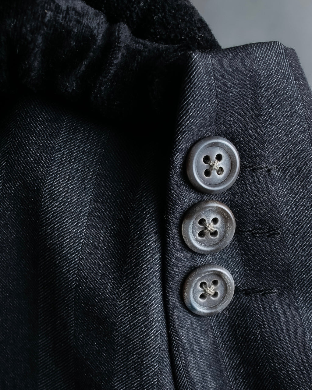 "GIANNI VERSACE" Striped classical tailored jacket