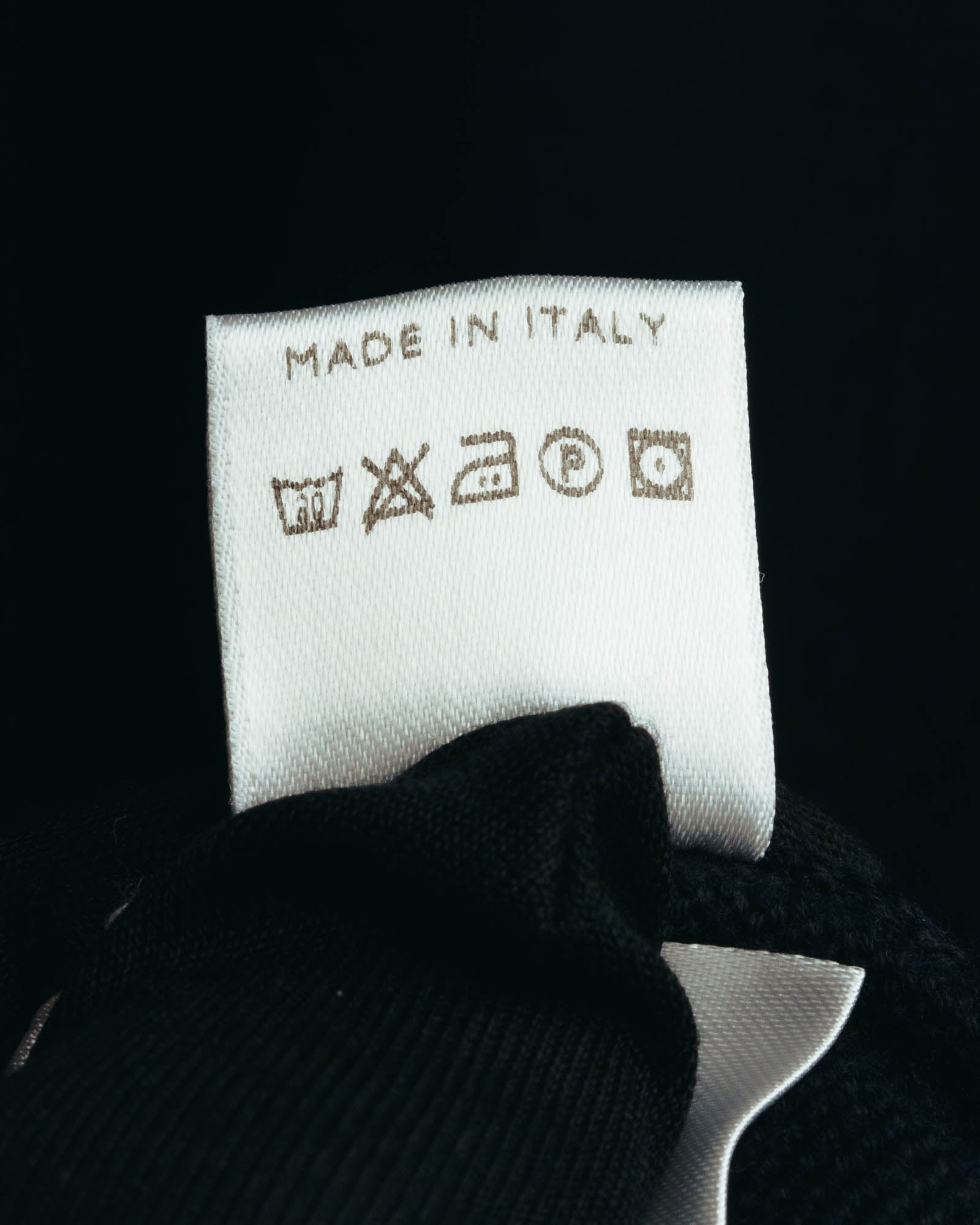 "Loro Piana" 00's-10's Refined cotton half-zip sweater