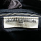 "MASAKI MATSUSHIMA" Outer zipper design leather shoulder bag