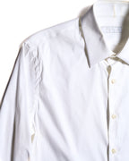 PRADA/ 2021 Thick Collar Oversized Dress Shirt White