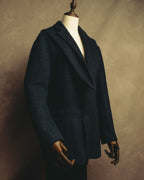 "BOTTEGA VENETA"  Late 90's-early 00's textured tailored short coat