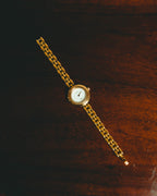 –SPECIAL– "GUCCI" 80's-90's Elegant gold tone wristwatch