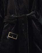 -SPECIAL- "JIL SANDER"
90’s-00’s Architectural cotton velvet belted coat