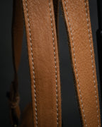 “MARCO BUGGIANI” 2004-2009 Soft leather multi pocket shoulder bag