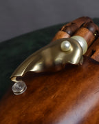 "Christian Dior" Pearl design shaped earrings