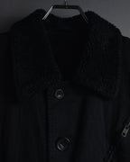 "COMME des GARCONS HOMME"
Utility zip pocket coat