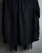 “COMME des GARCONS” 2022SS  Fringed dress shirt