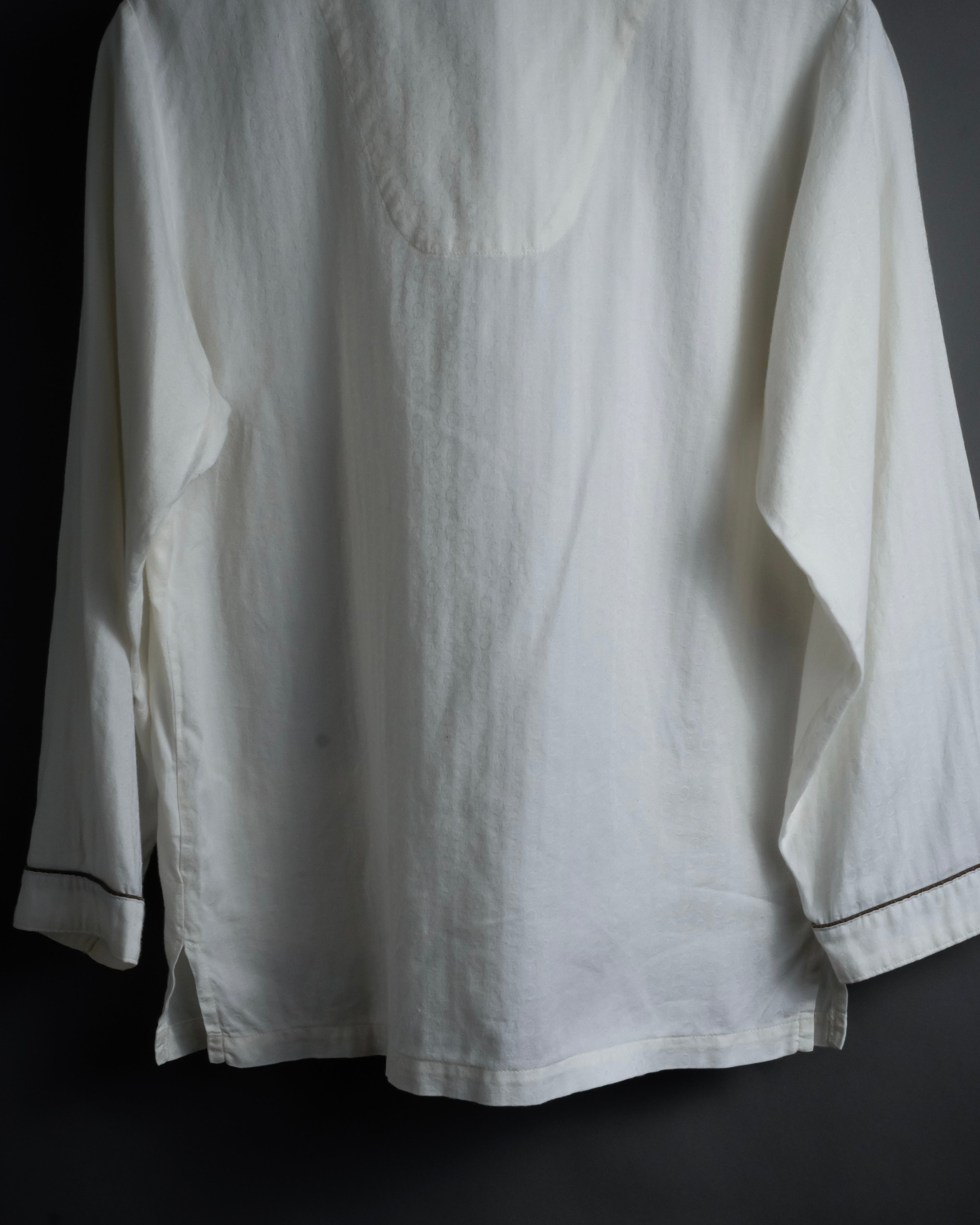 "CELINE" 90's-00's Macadam print pajama set up