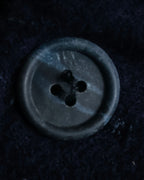 "BALENCIAGA" Peak lapel double-breasted chester coat