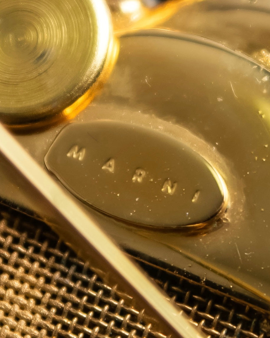 "MARNI" Bee motif jewelry brooch