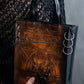 “Jean Paul Gautier” gargoyle printed hand bag