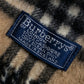 "BURBERRYS" Nova check pattern fringe design muffler