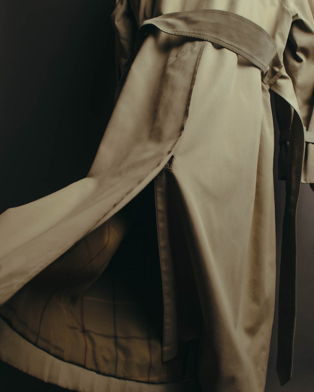 “BURBERRYS” 90’s classic cotton trench coat