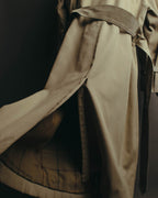 “BURBERRYS” 90’s classic cotton trench coat