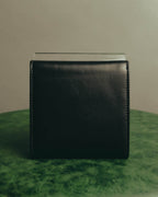 "Salvatore Ferragamo" 80's-90's Classic calf leather wallet