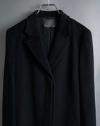"FENDI" 00's-10's Karl Lagerfeld design shaped long coat