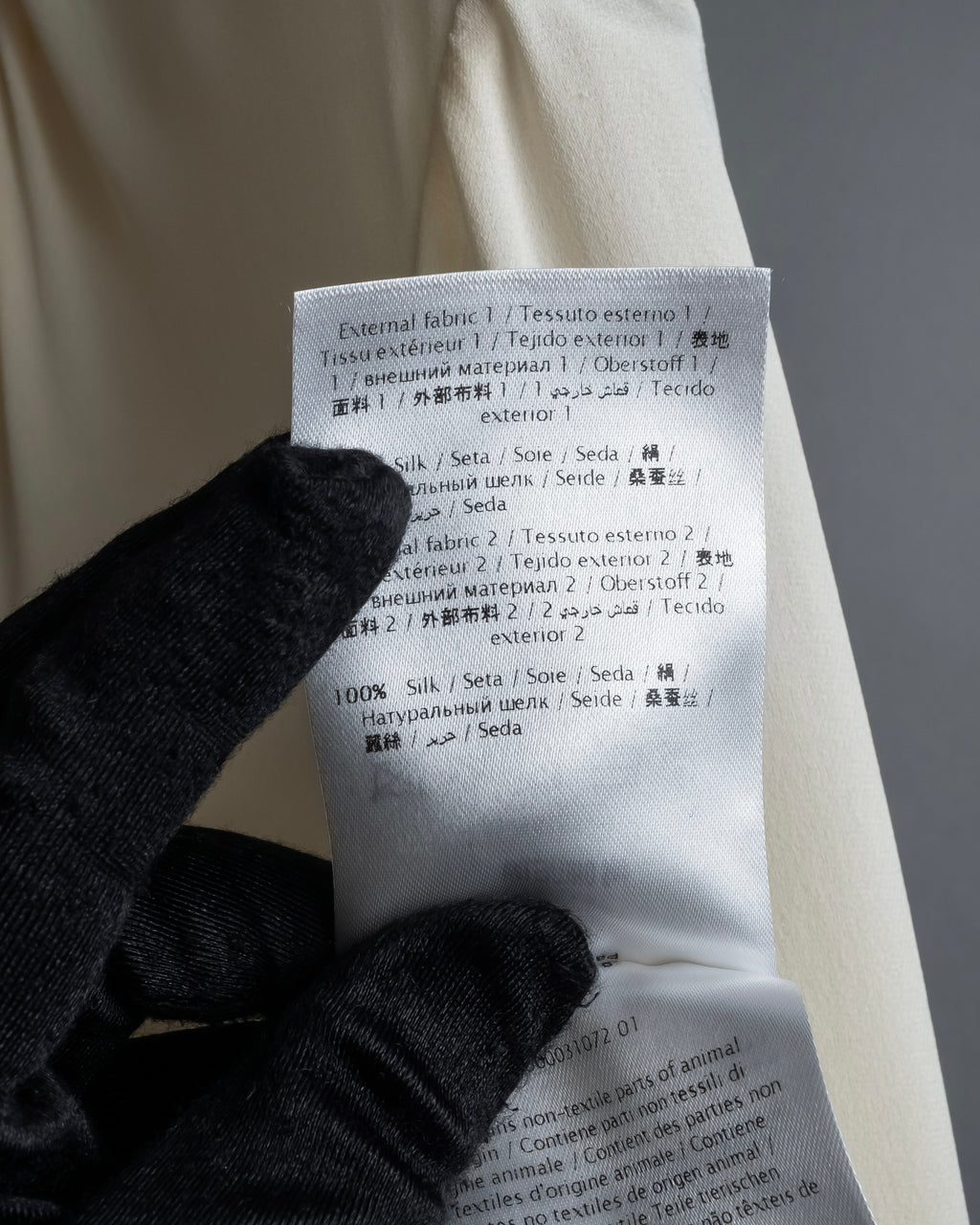 "VALENTINO" Gathered detail ribbon bow tie pullover