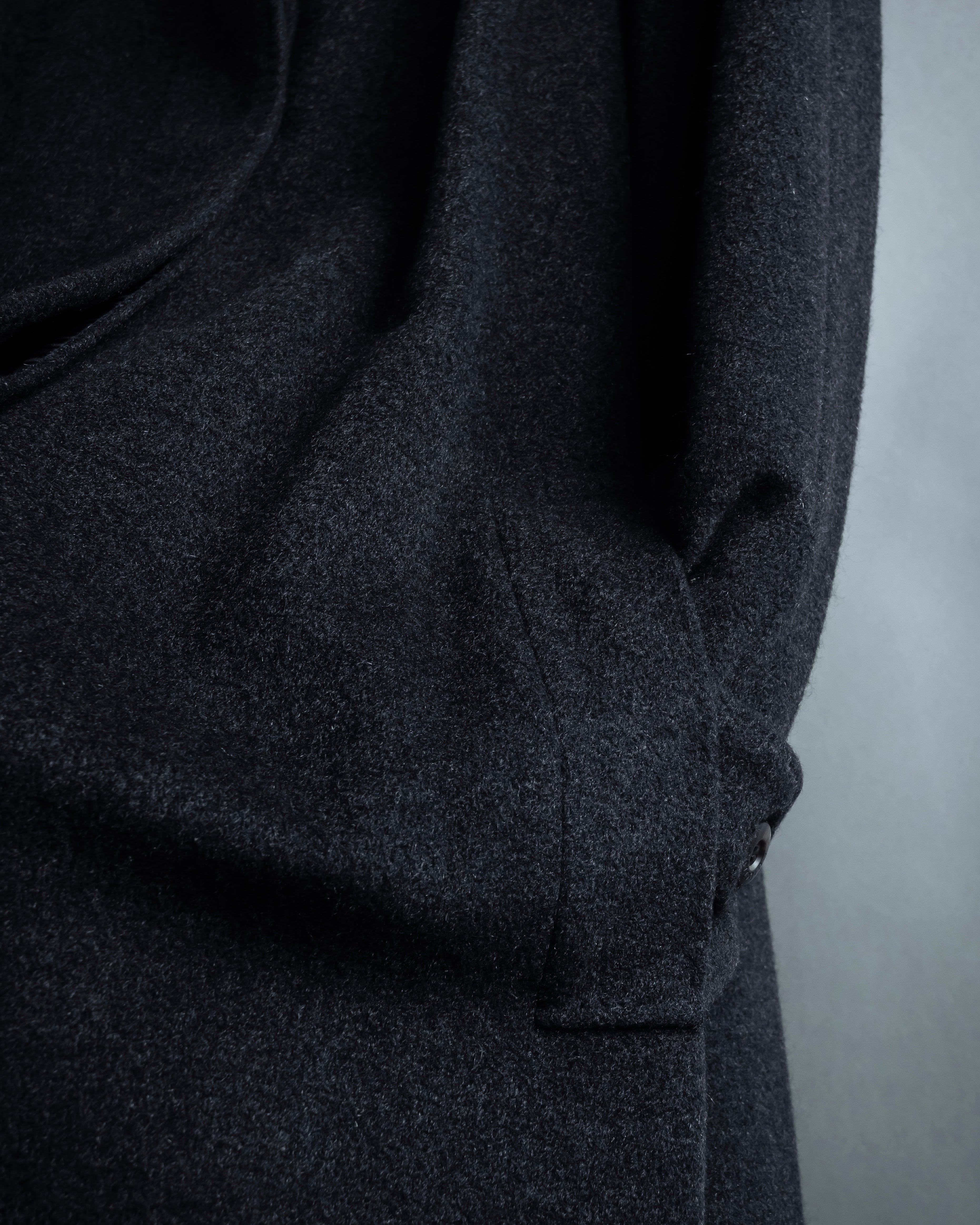 -SPECIAL- "BURBERRYS" 80's-90's Raglan line detail stand collar coat