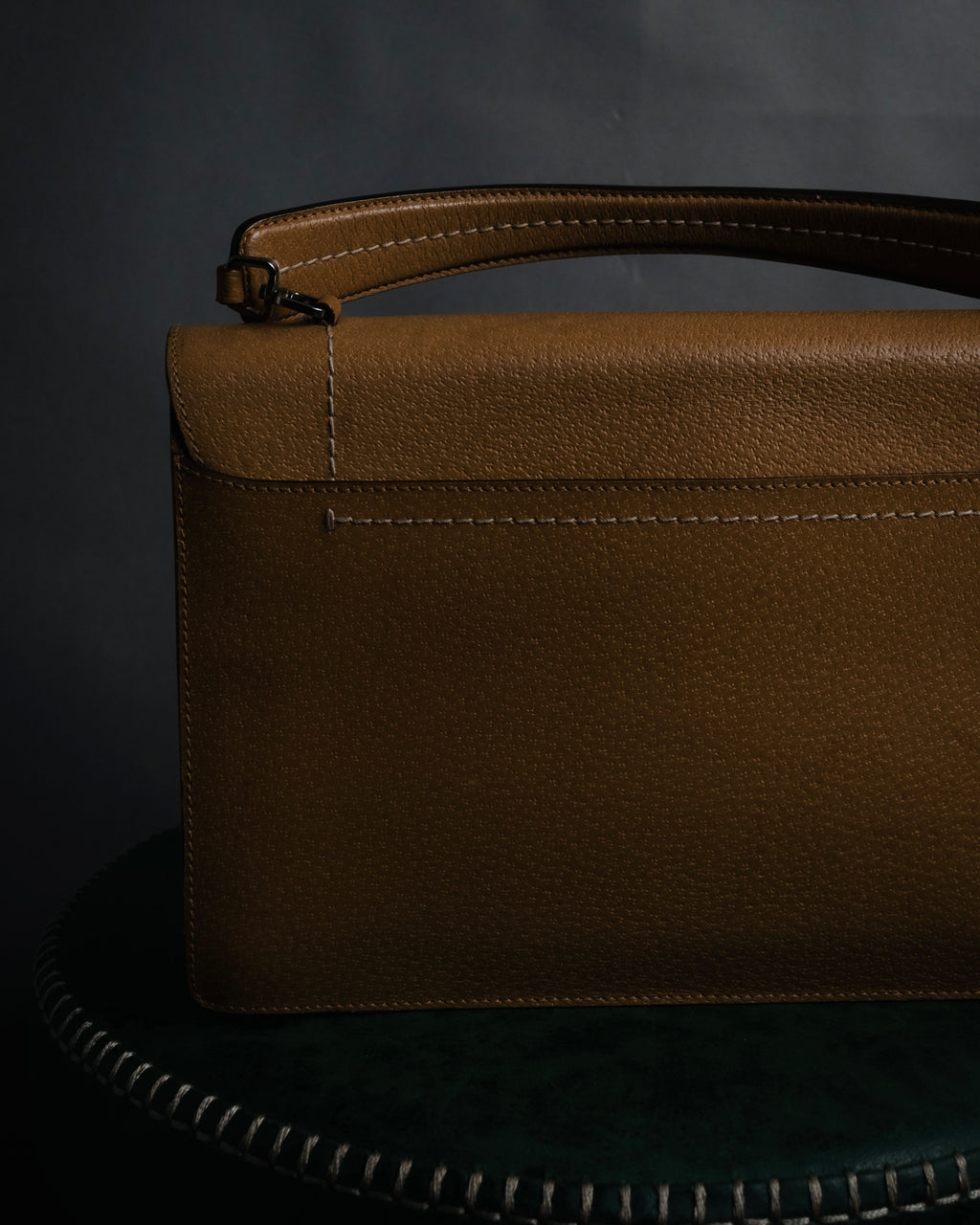 "PRADA" 90’s-00’s Minimalist embossed logo accordion bag