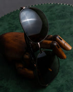 "LOEWE" Temple chain detail teardrop frame sunglasses