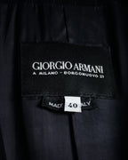 –SPECIAL– "GIORGIO ARMANI"
90’s Borgonuovo 21 pinstripe fly front long coat