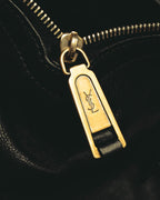 "Yves Saint Laurent" 00's-10's Slouchy leather downtown tote bag