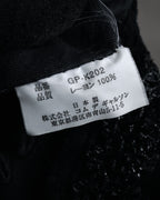 “COMME des GARÇONS” 2005 AW Velvet lace circle handle bag