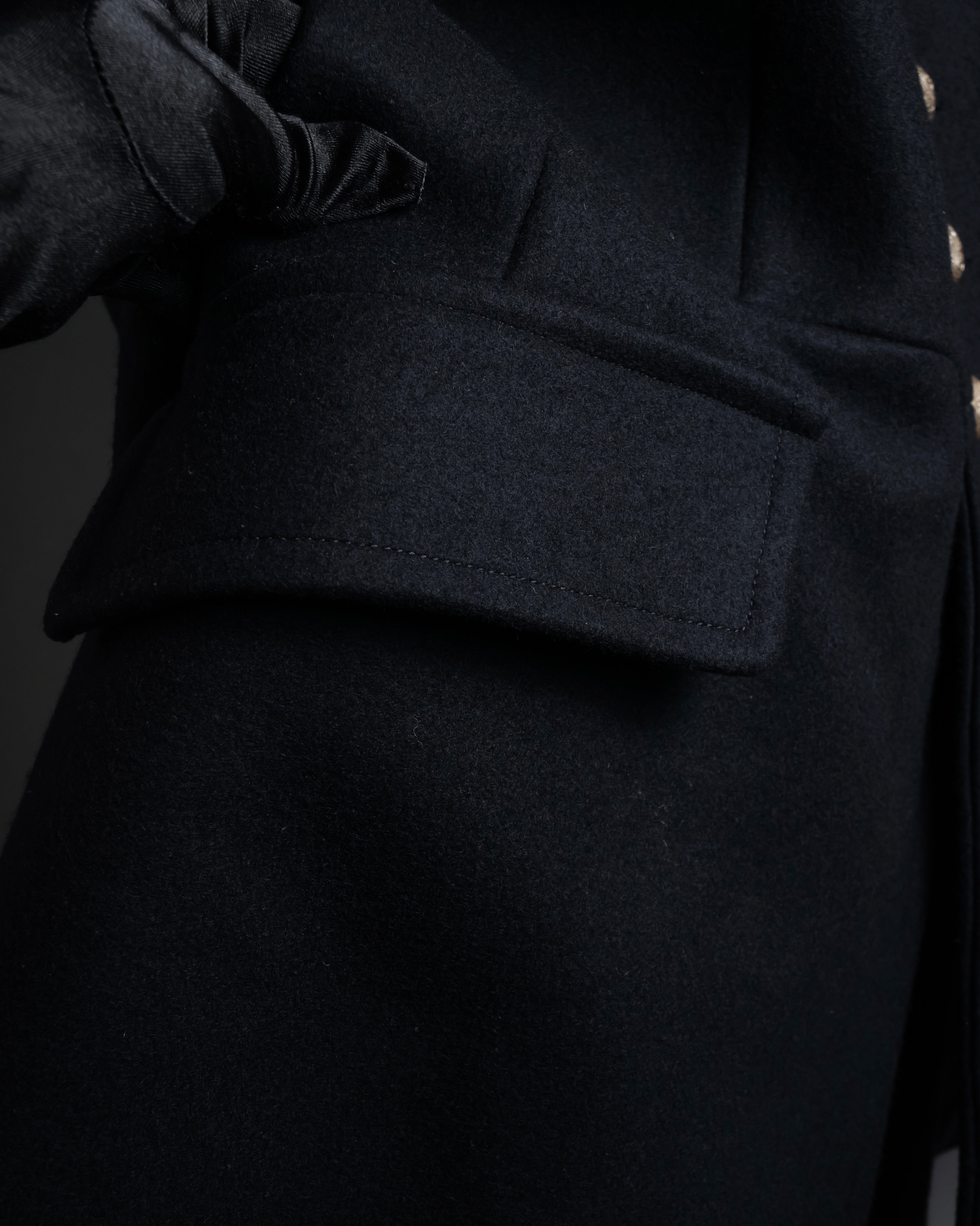 -SPECIAL- "GUCCI" 13'year-14'year Horse riding outfit motif velvet collar jacket