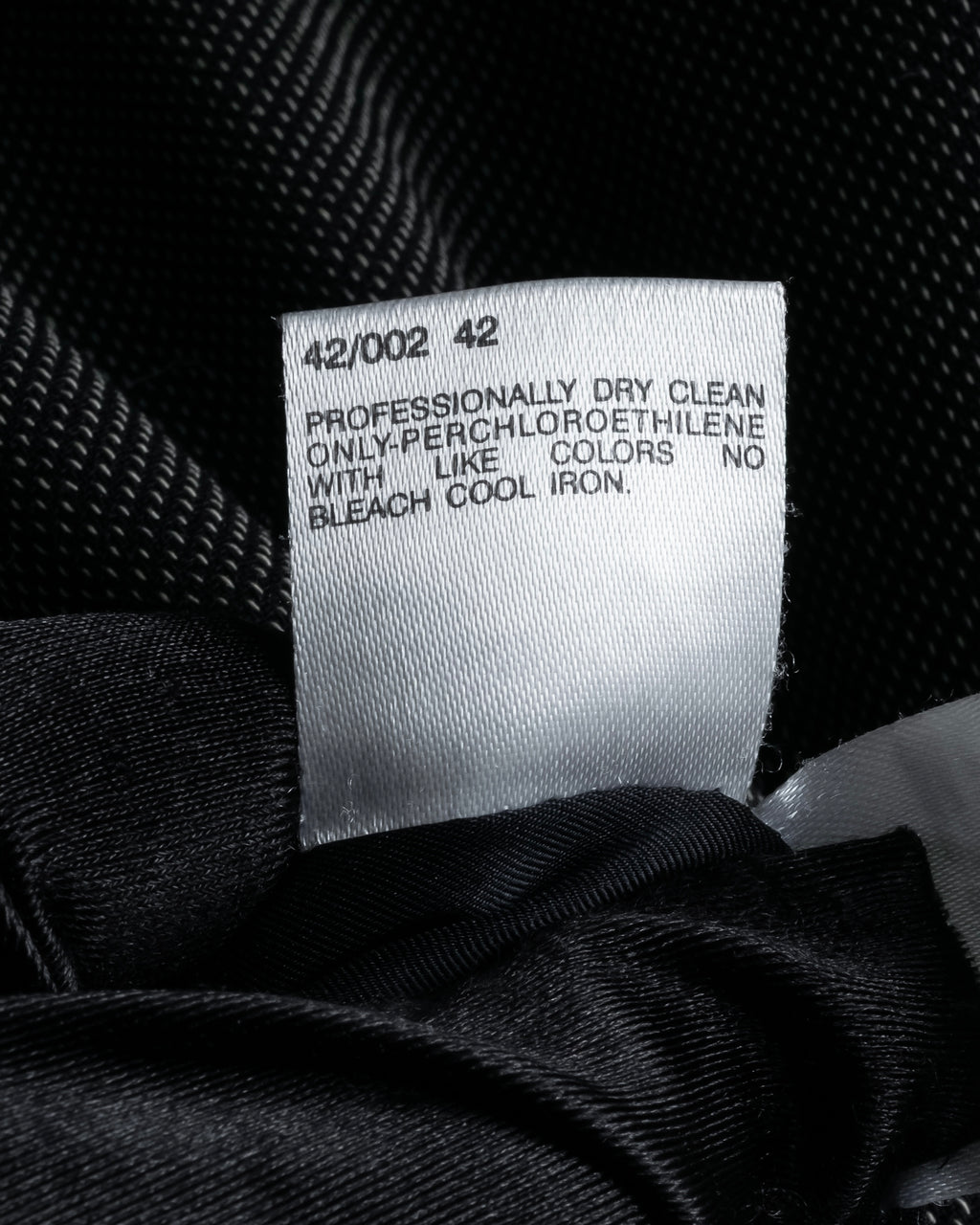 "Max Mara" 90’s-00’s Minimal fly-front stretch sten collar jacket