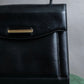 "GIVENCHY" Trapezoid design one handle design leather bag