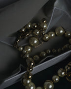 -SPECIAL- "Christian Dior"
John Galliano period Pearl Metal Design Layered Necklace