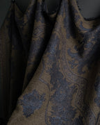 "BALENCIAGA" Large size lame jacquard weave stole