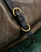 "MIU MIU" Overflap gold Parts design 2-way bag