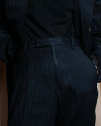 "JEAN PAUL GAULTIER HOMME"
Oversized shadow stripe set up