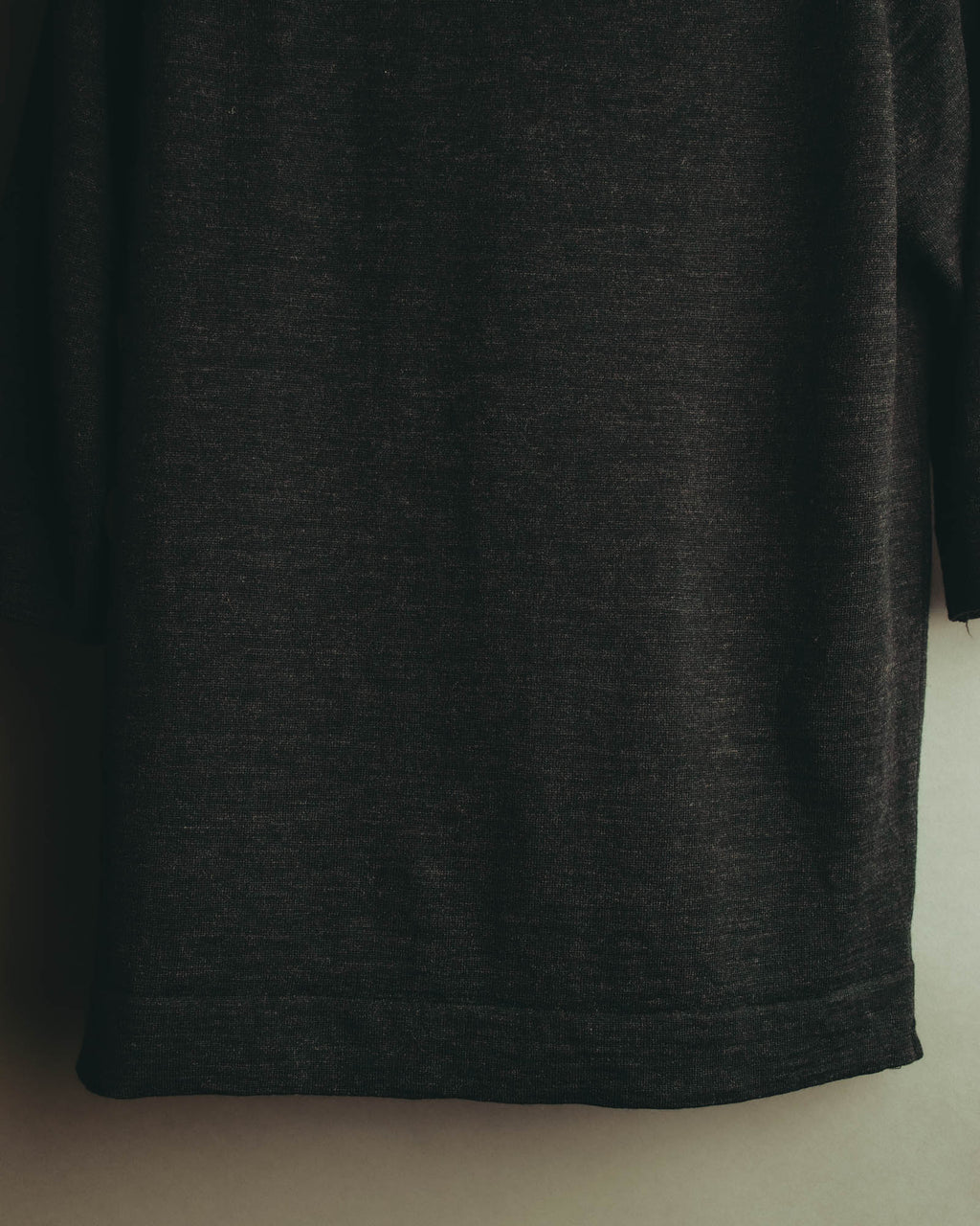 "Margaret Howell" 90's-00's Soft wool short sleeve knit top