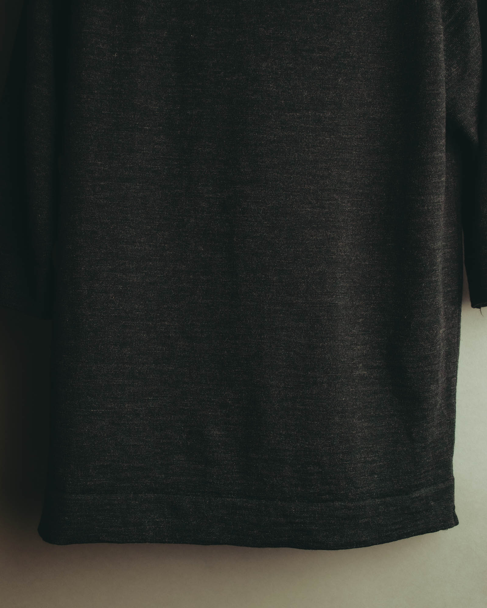 "Margaret Howell" 90's-00's Soft wool short sleeve knit top
