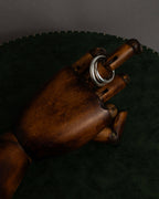 "HERMES" Vertige polished silver 925 ring