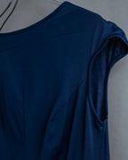 “Yohji Yamamoto” Beautiful color no sleeve dress