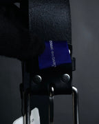 “COMME des GARCONS SHIRT” 00’s Minimal leather roller belt