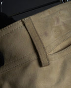 "GUCCI" Sand beige suede set up