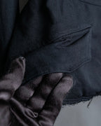 "COMME des GARCONS
COMME des GARCONS" 6 button detail raw edge jacket