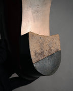 "GUCCI" 90’s-00’s Horsebit haircalf panel loafers