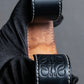 "LOEWE" Stitch accent leather bangle