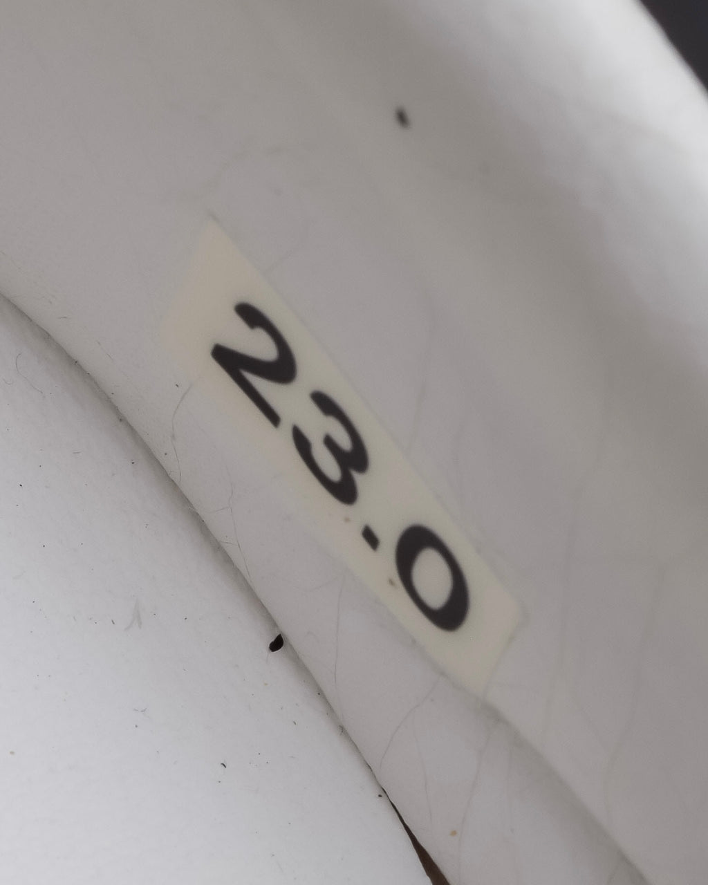 "BALENCIAGA" Two-tone fringe design leather golf shoes