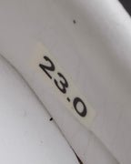 "BALENCIAGA" Two-tone fringe design leather golf shoes