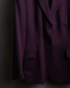 "JEAN PAUL GAULTIER FEMME"
 Beautiful purple color shaped wool tailored jacket