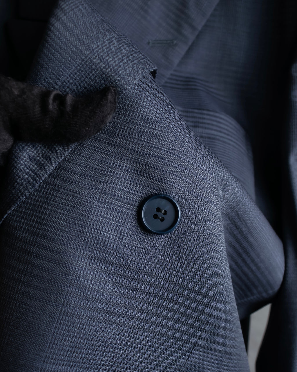 "CHRISTIAN DIOR MONSIEUR"
Shadow check pattern structured set up