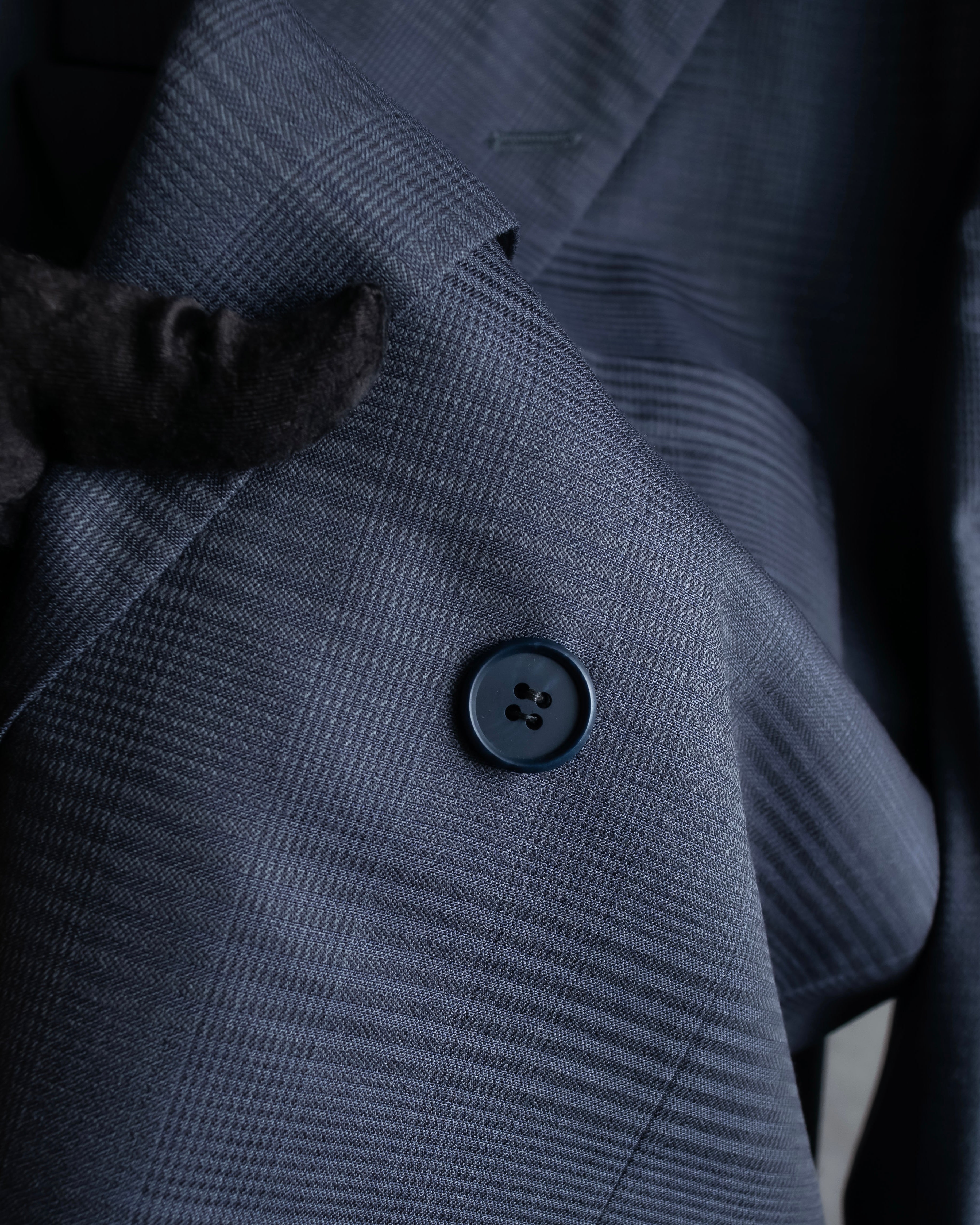 "CHRISTIAN DIOR MONSIEUR"
Shadow check pattern structured set up