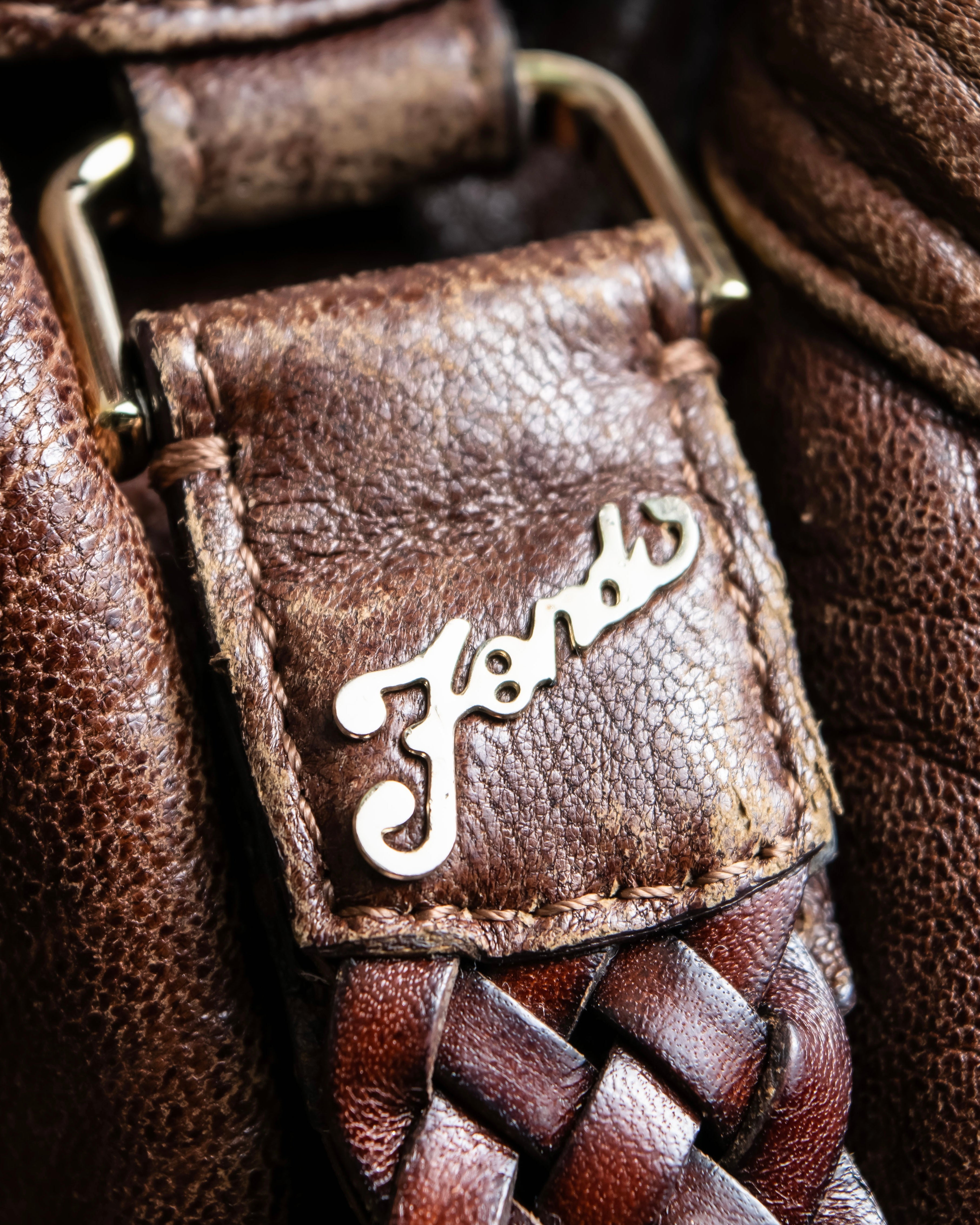 "FENDI" Brown color edition Spy bag