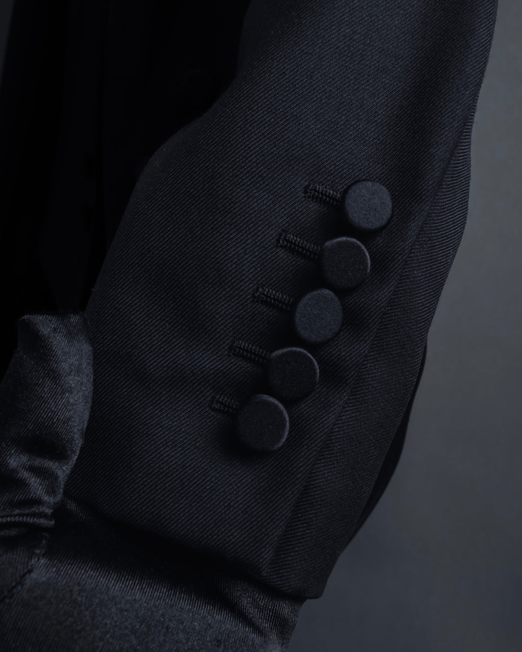 "Saint Laurent Paris" Modern tailcoat design jacket